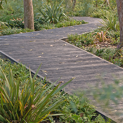 Millboard at Kew Gardens - Weathered Oak Embered