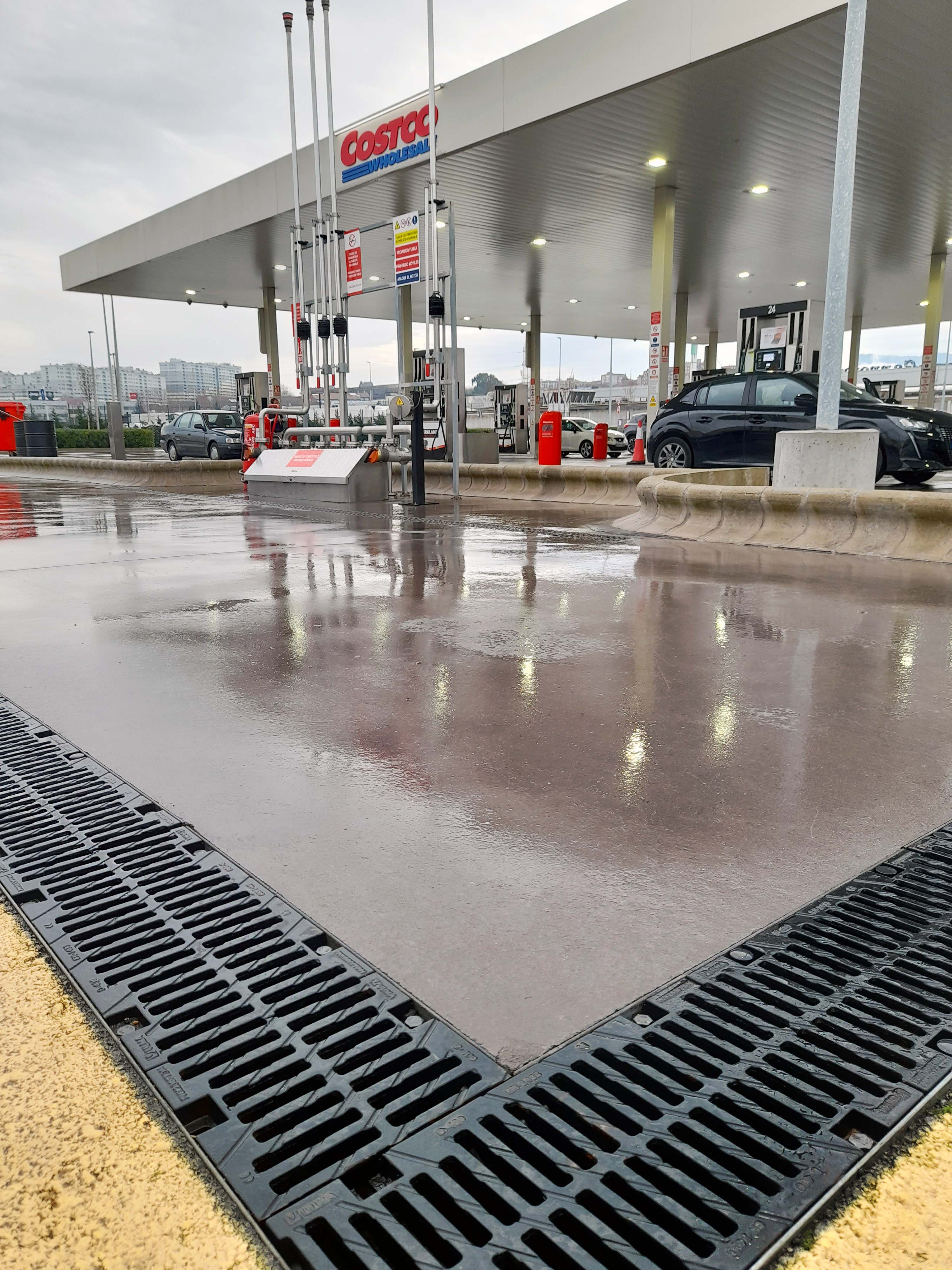 ULMA petrol station drainage system