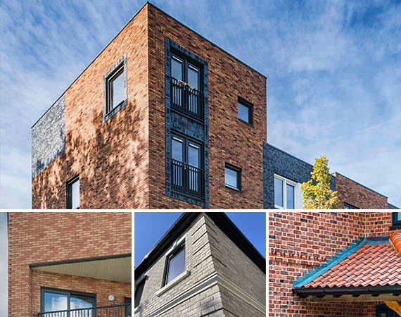 Vandersanden black brick range