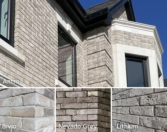 Vandersanden grey brick range