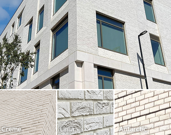 Vandersanden white brick range