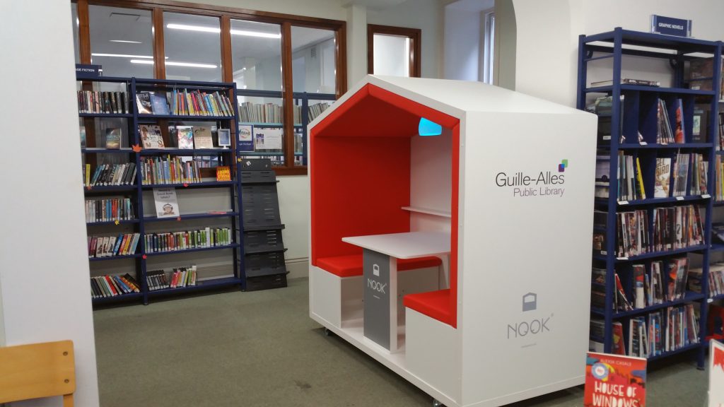 Nooks take centre stage as libraries level up for the hybrid future