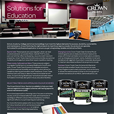 Crown Education Sector Fact Sheet