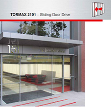 TORMAX 2101 sliding door operator