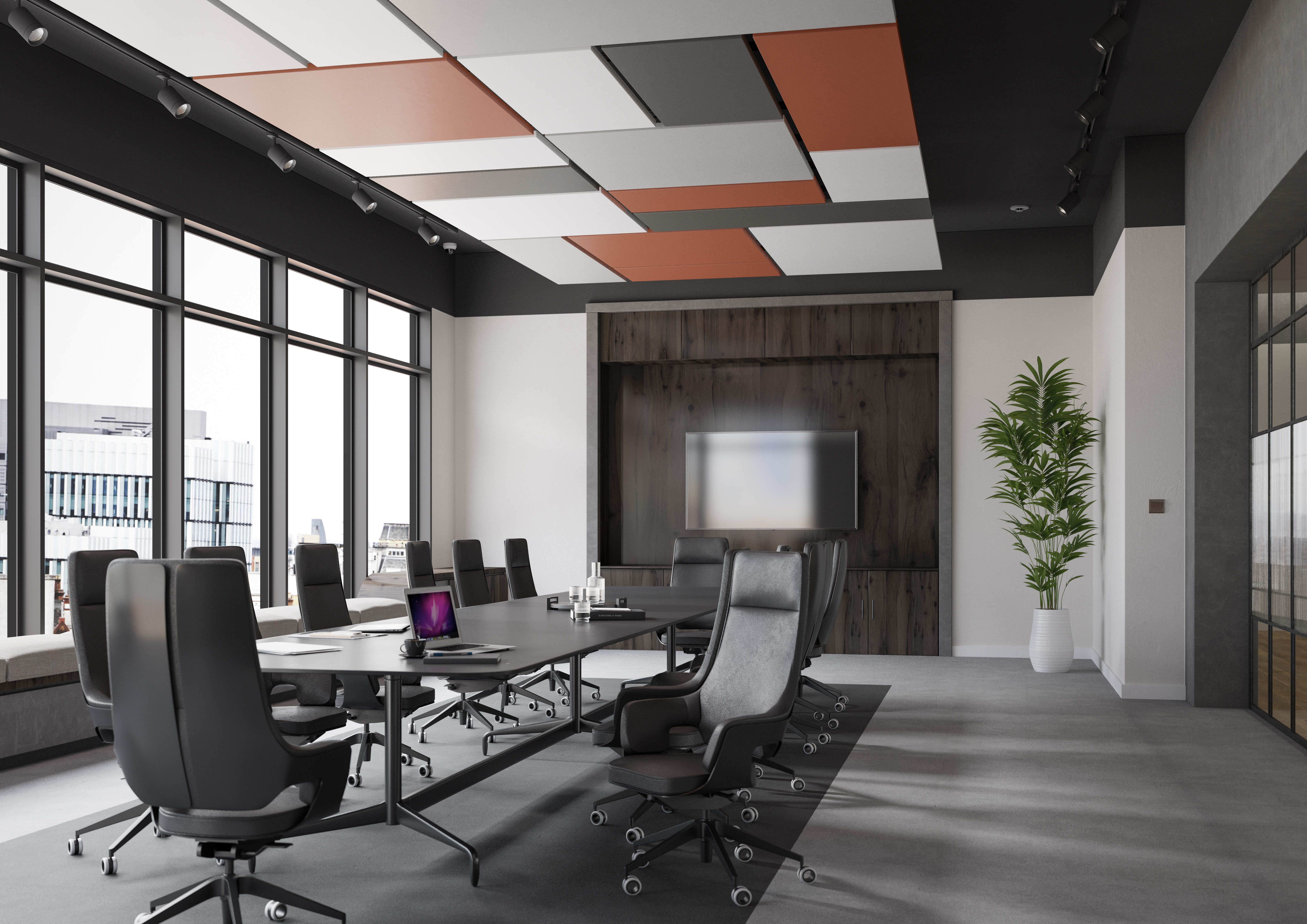 Make your mark with Sonify by Zentia, a new innovative customisable acoustic ceiling solution