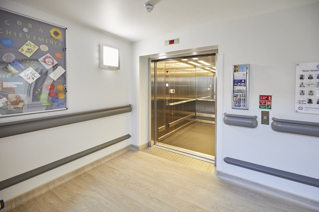 Stannah passenger lift chosen for Hospice extension