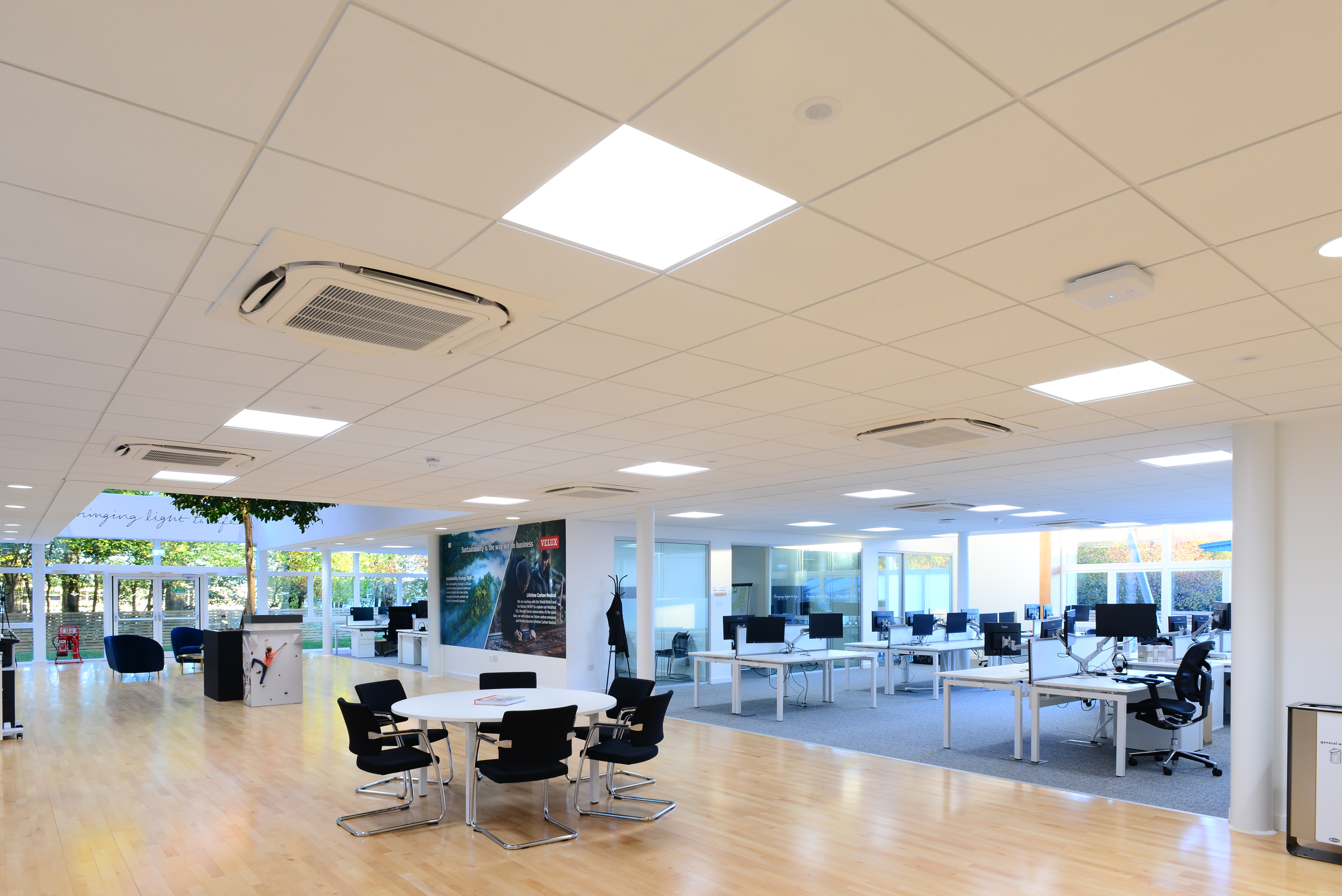 Zentia systems help VELUX® reach for the sky