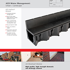 ACO HexDrain® Brickslot Brochure