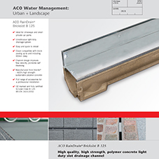 ACO RainDrain Brickslot Brochure