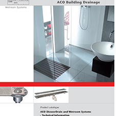 ACO ShowerDrain Tech Data