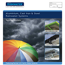 Aluminium, Cast Iron & Steel Rainwater Systems Brochure