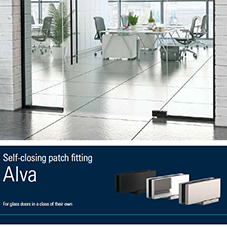 Alva: Self-closing patch fitting