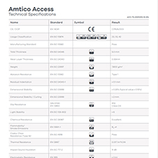 Amtico Access Tech Data Sheet