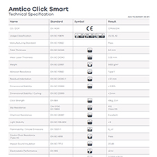 Amtico Click Smart Tech Data Sheet