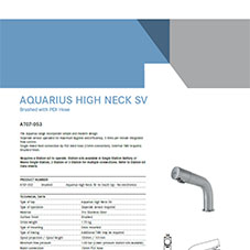 Aquarius High Neck SV Taps