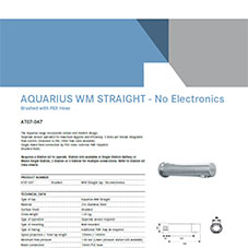 Aquarius Straight Spouts - No Electronics