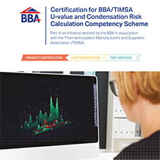 BBA/TIMSA U-Value and Condensation Risk Competency Scheme