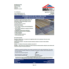 BBA Certification: Seamsil® 100