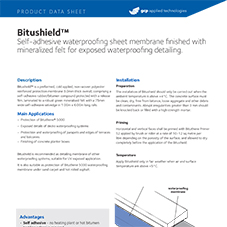 Bitushield product data