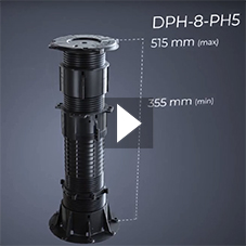 Buzon Adjustable Pedestal DPH-8-PH5