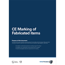CE Marking of Fabricated Items