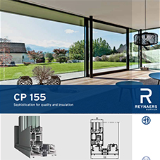 CP 155 Robust Aluminium Sliding Door for Large Openings