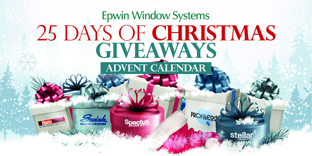 Epwin Window Systems 25 days of Christmas advent calendar giveaway