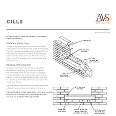 Cill Installation Guide