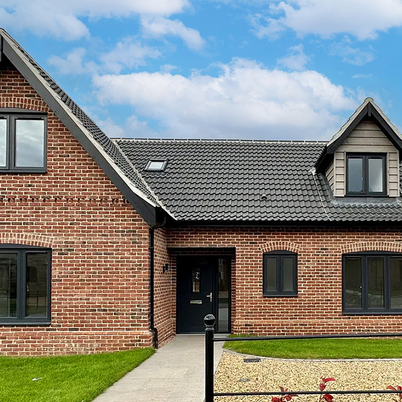 Vandersanden bricks help root homes in their surroundings