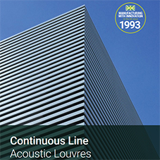 Continuous Line Acoustic Louvres