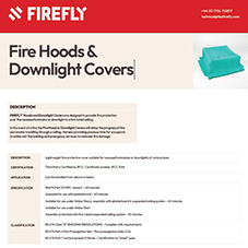 FIREFLY Fire Hoods & Downlight Covers