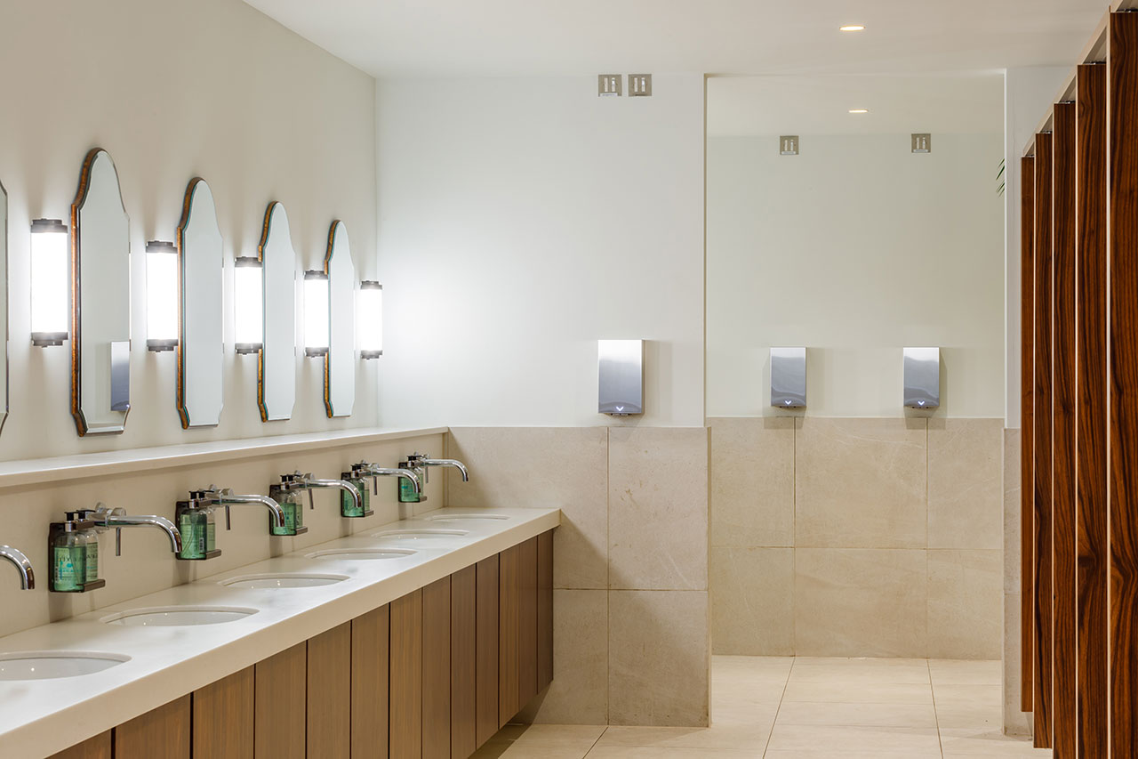 Dolphin washroom solution for the Theatre Royal Haymarket