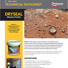 Dryseal Masonry Cream Datasheet