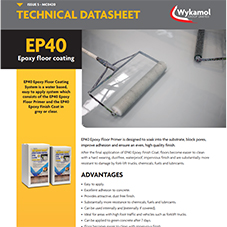 EP40 Epoxy Floor Coating Datasheet