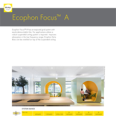 Ecophon Focus Product Brochure