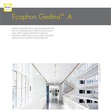 Ecophon Gedina Product Brochure