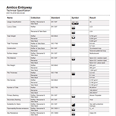 Amtico Entryway Tech Data Sheet