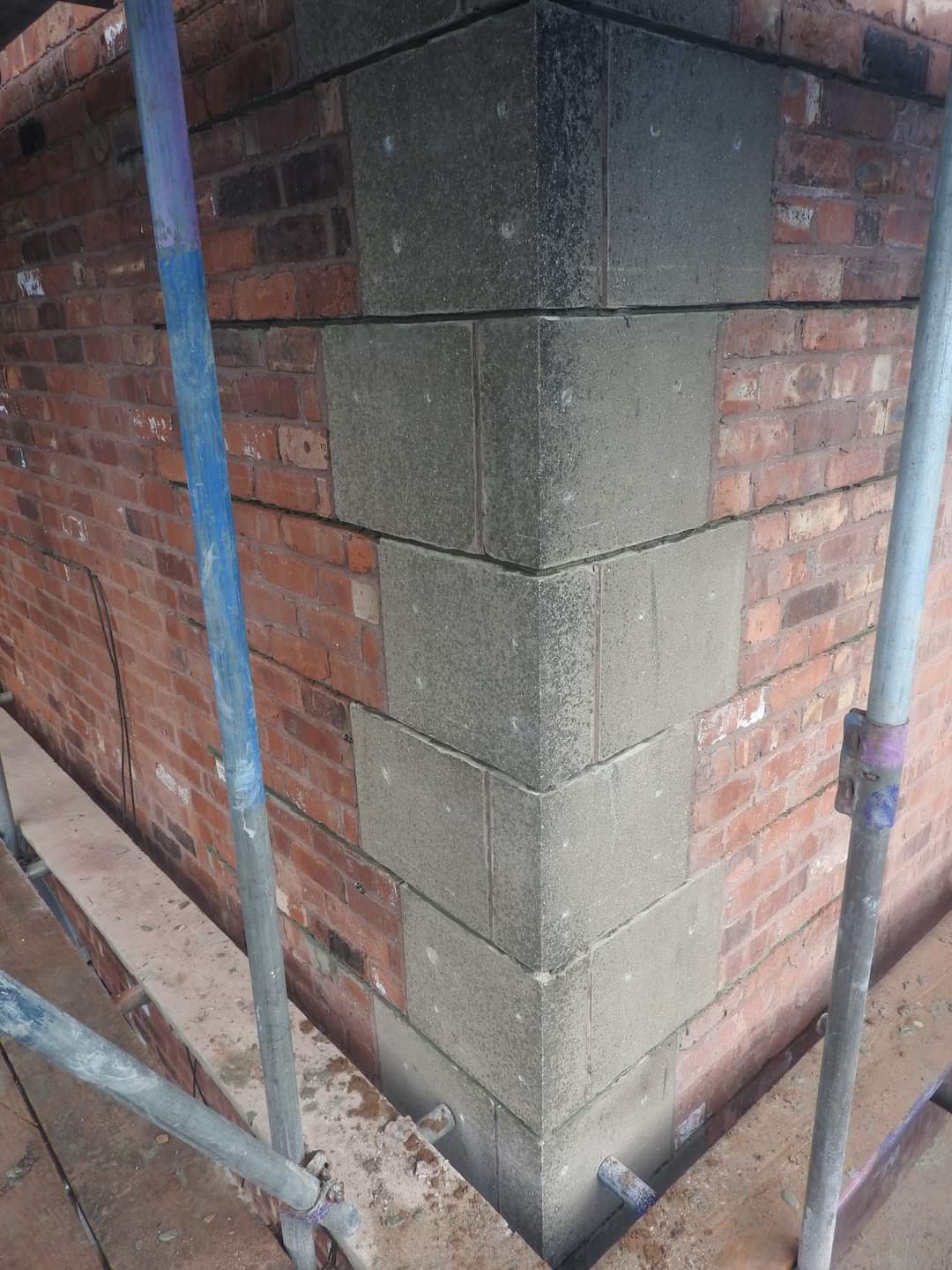 Structural repairs to health club and hotel