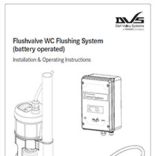 Installation Instructions Flushvalve WC Flushing System (battery operated)