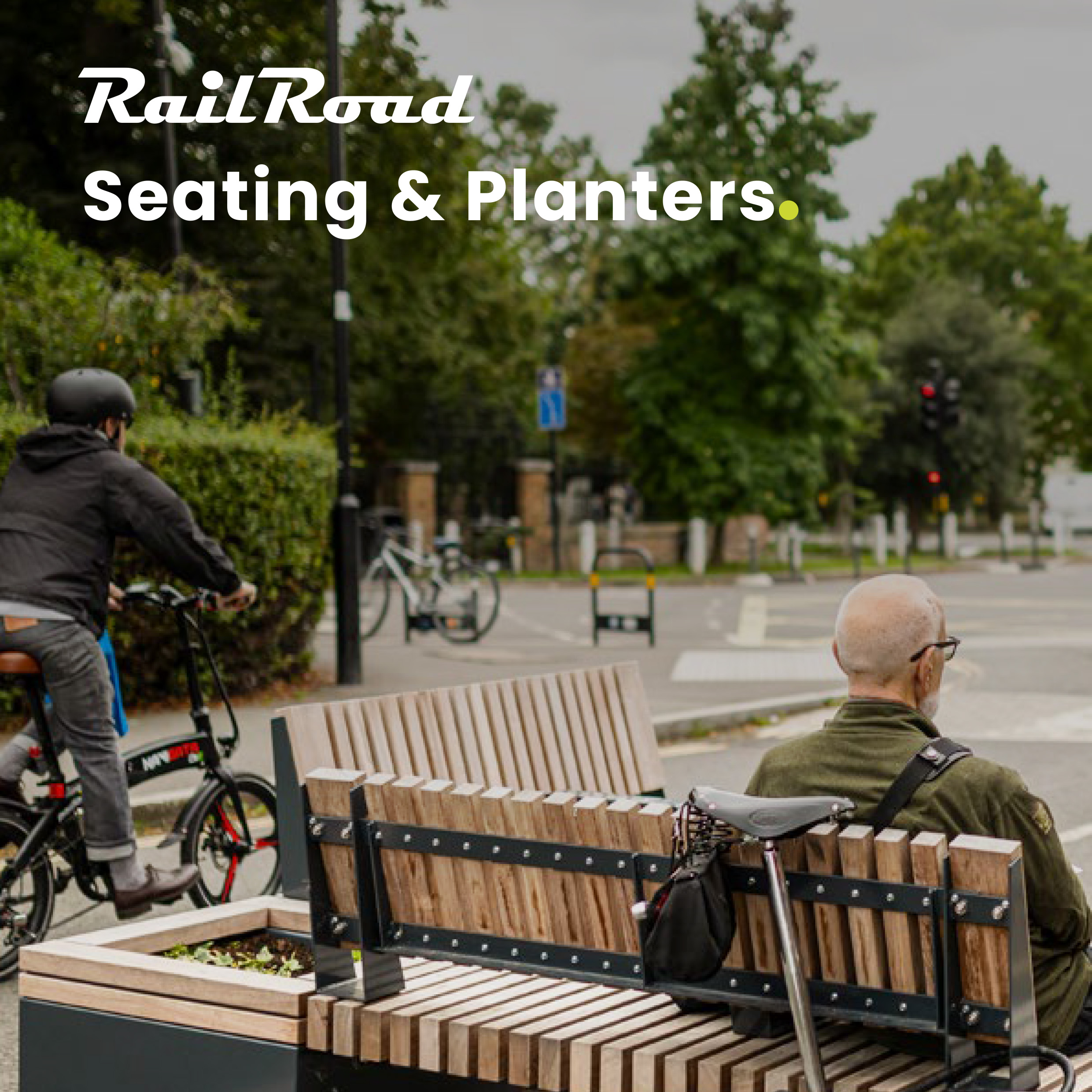 Railroad Seating & Planters