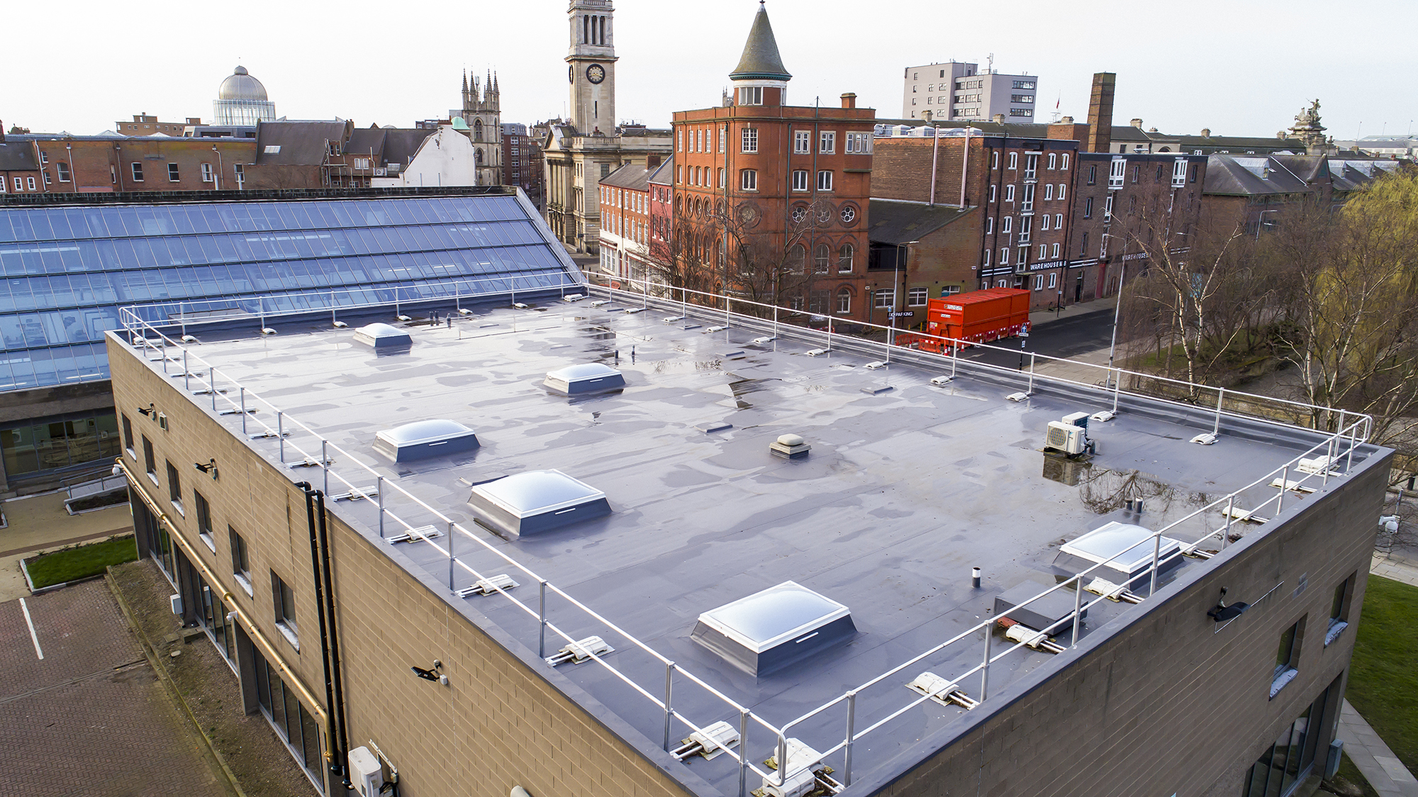Hull College roof refurbishment