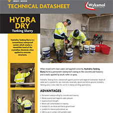 HydraDry Tanking Slurry Datasheet