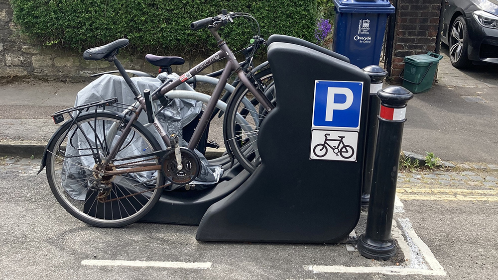 Cyclepod's Streetpod BikeBays have been installed all across Oxford