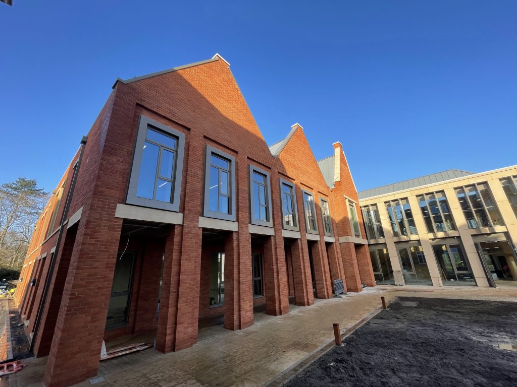 High-Quality Cast Stone Units For St Helen & St Katharine Sixth Form Centre
