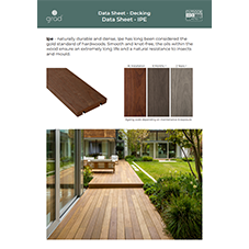 Ipe Grad Decking