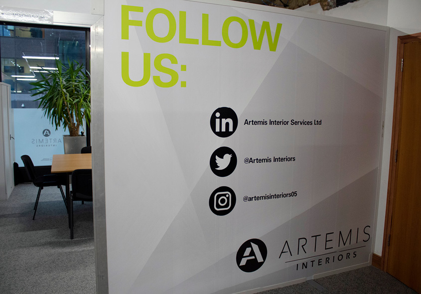 Westgate supply and install Hoardfast system for Artemis Interiors