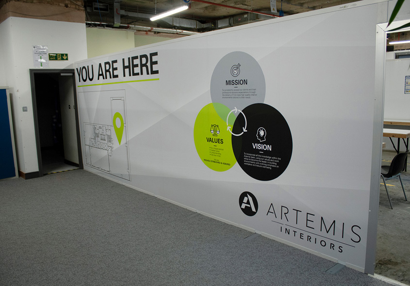 Westgate supply and install Hoardfast system for Artemis Interiors
