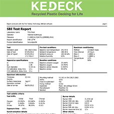 Kedeck SBI Test Report