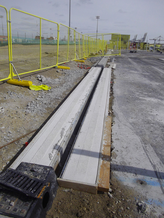 Hauraton drainage systems installed at London Gateway Port