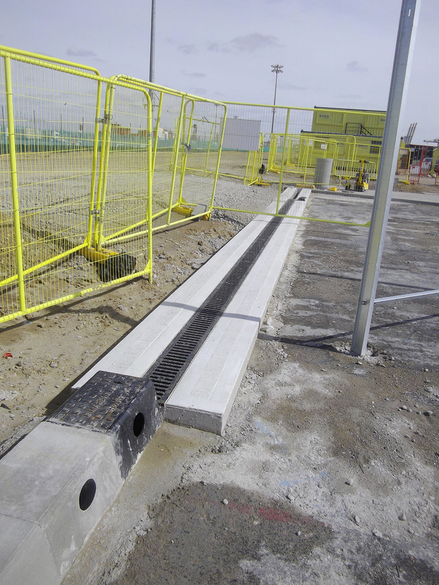 Hauraton drainage systems installed at London Gateway Port
